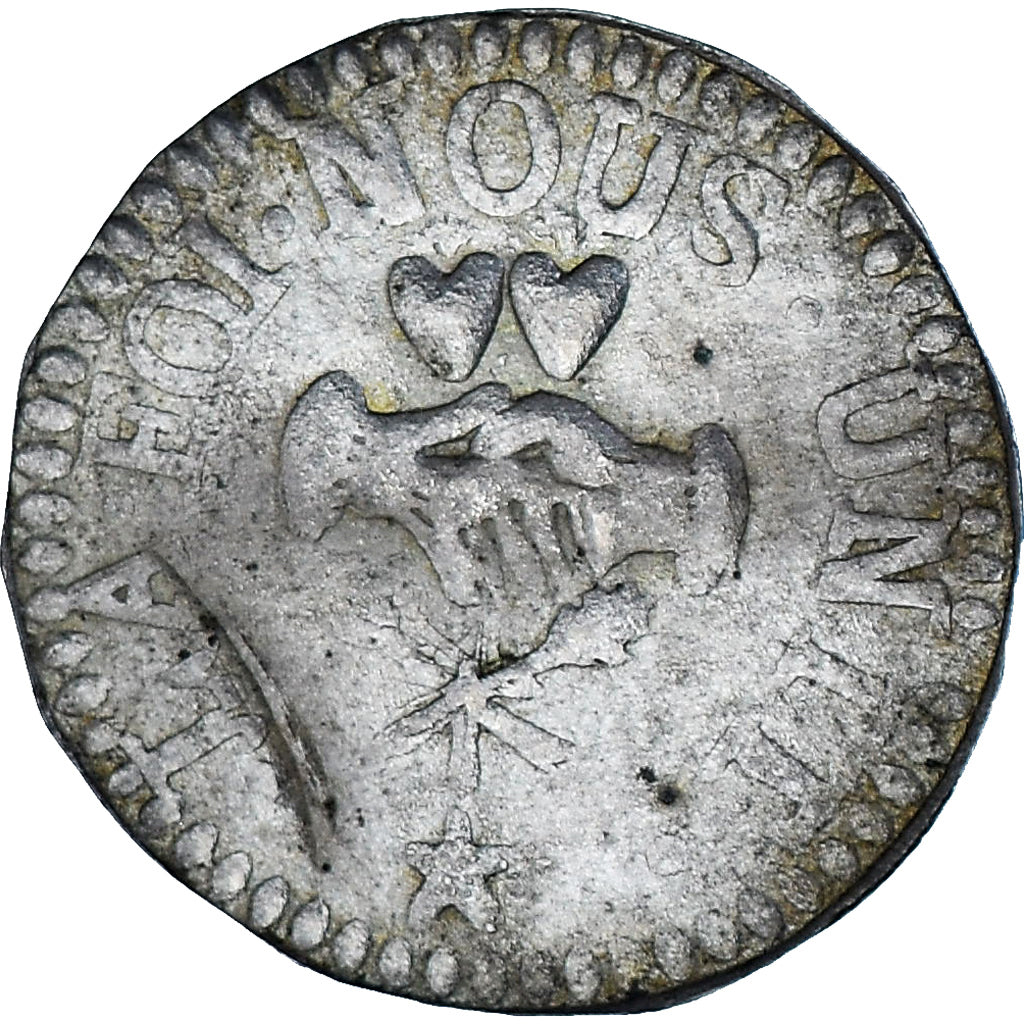 Francia, Denier à épouser, Collection Térisse, MB, Argento, Terisse:D96