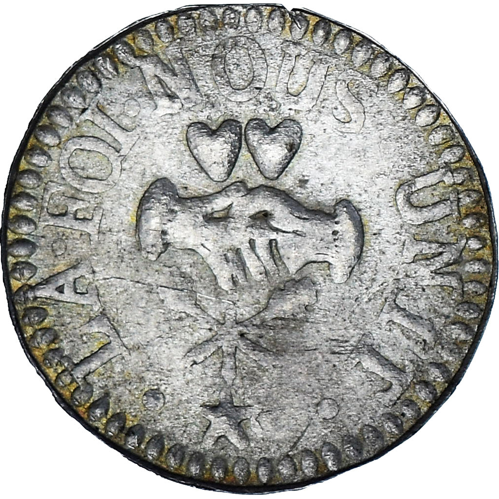 Francia, Denier à épouser, Collection Térisse, MB+, Argento, Terisse:D96