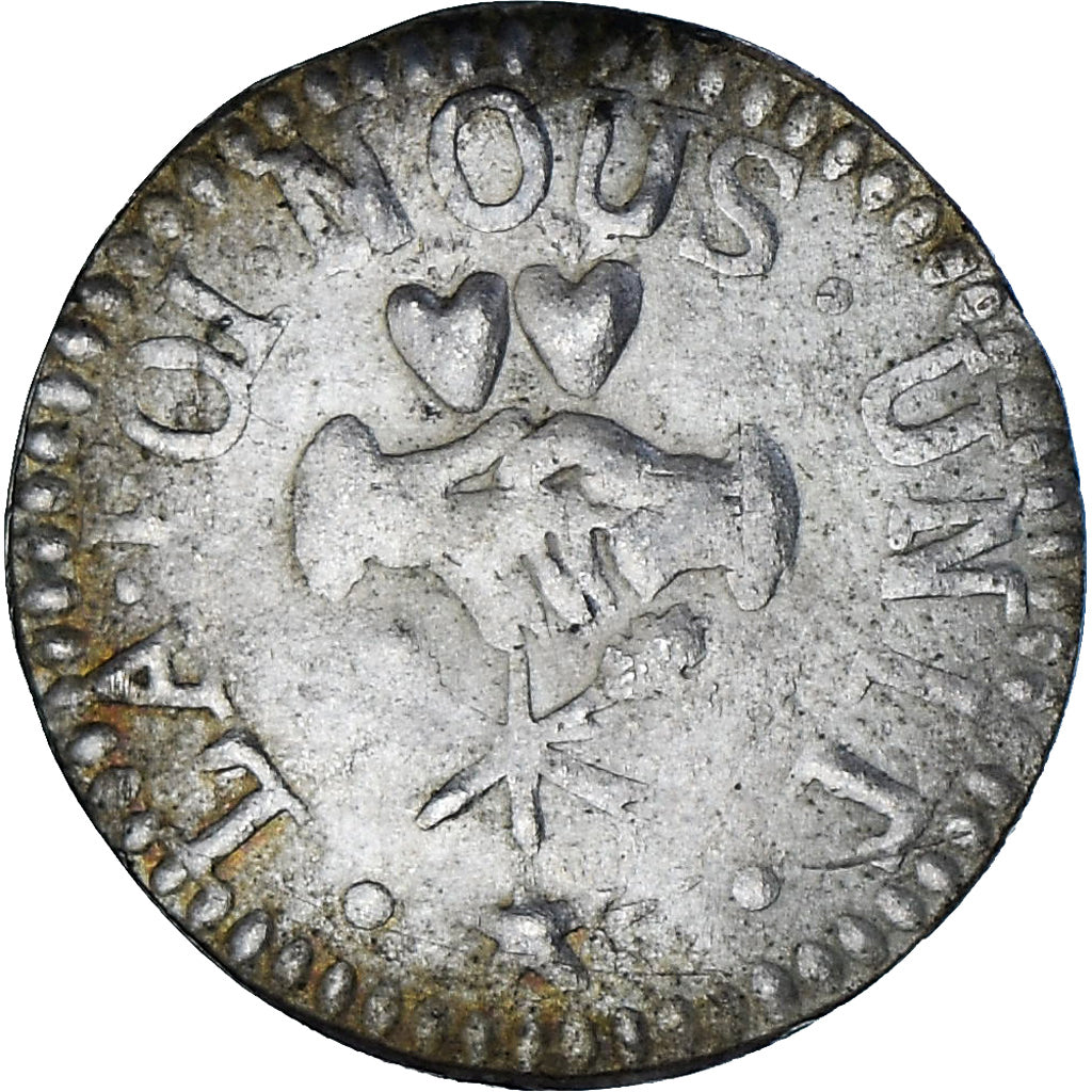 Francia, Denier à épouser, Collection Térisse, MB+, Argento, Terisse:D96