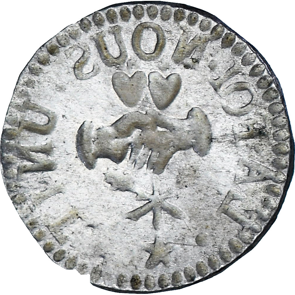 Francia, Denier à épouser, Collection Térisse, MB+, Argento, Terisse:D96