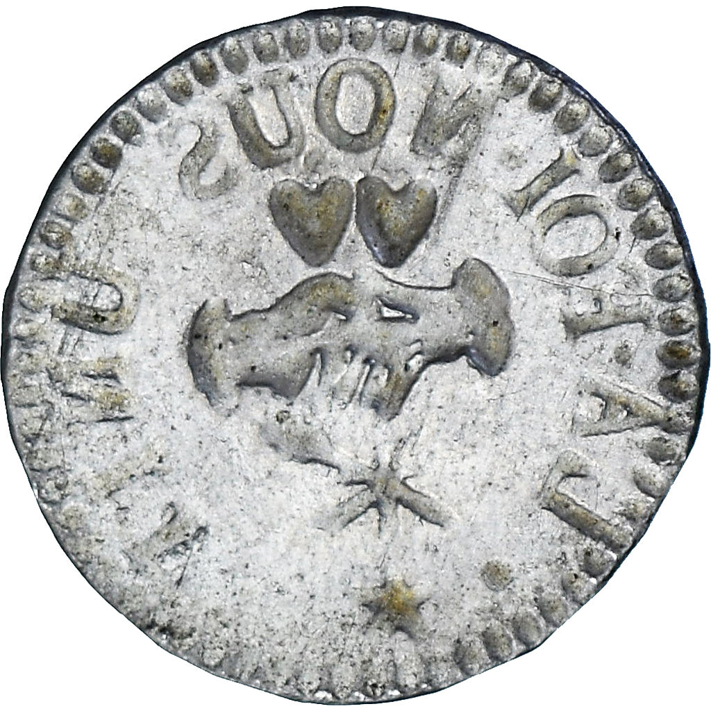 Francia, Denier à épouser, Collection Térisse, MB+, Argento, Terisse:D96