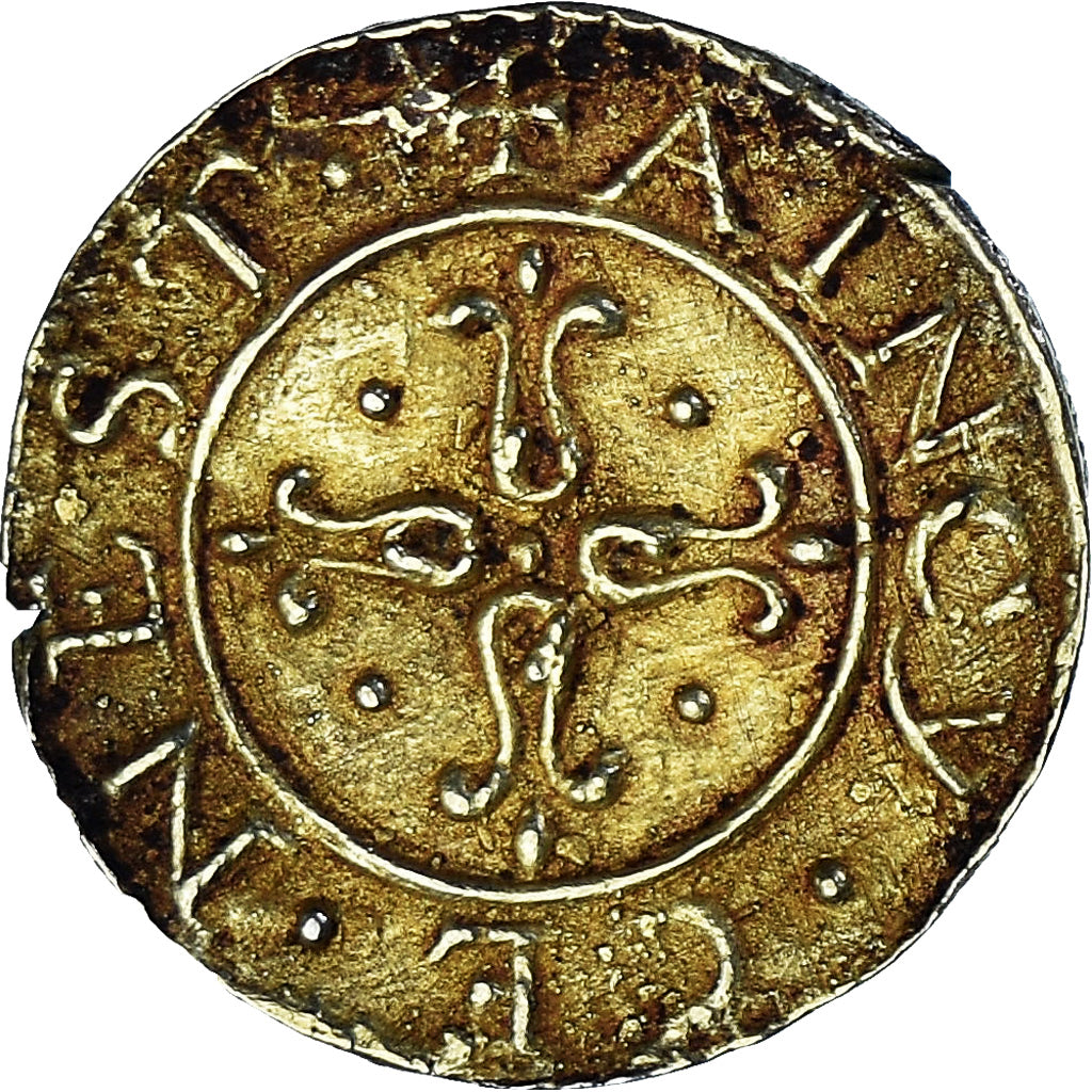 Francia, Denier à épouser, Collection Térisse, BB+, Vermeil, Terisse:D12