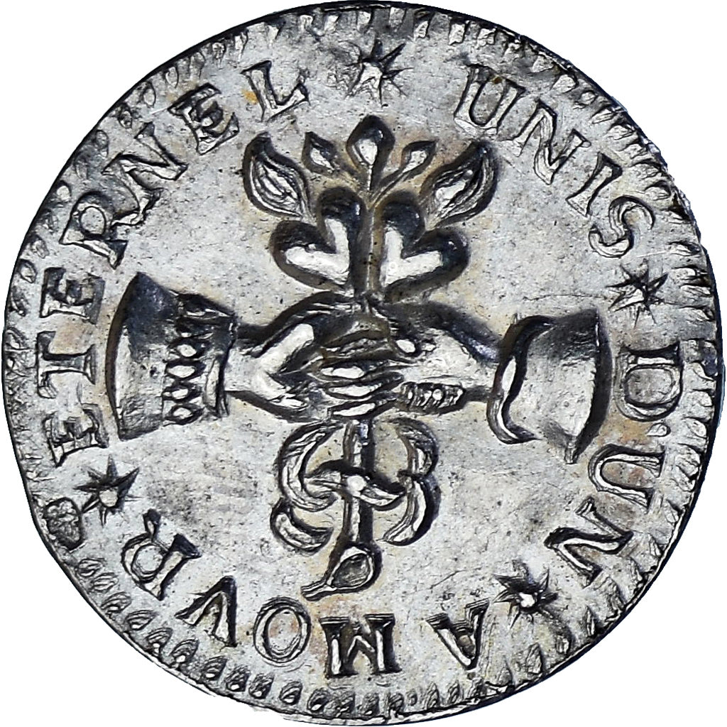 Francia, Denier à épouser, Collection Térisse, SPL-, Argento, Terisse:D128D