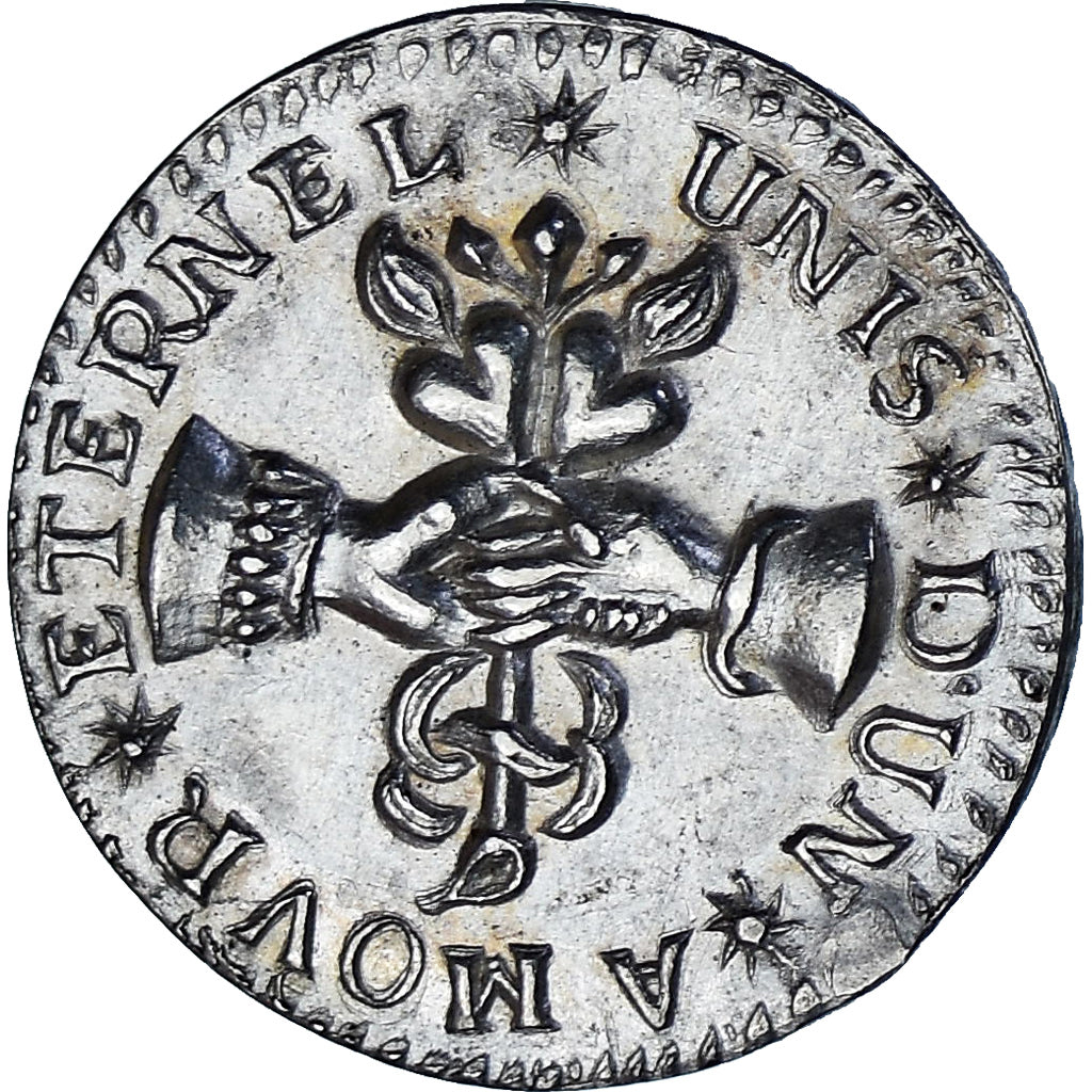 Francia, Denier à épouser, Collection Térisse, SPL-, Argento, Terisse:D128D