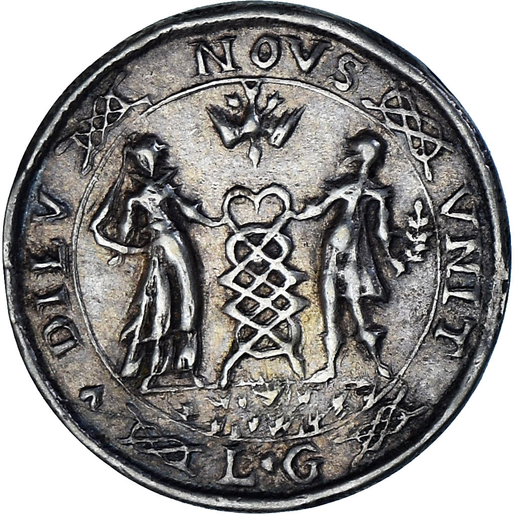 Frankrijk, Denier à épouser, Collection Térisse, ZF+, Zilver, Terisse:D62