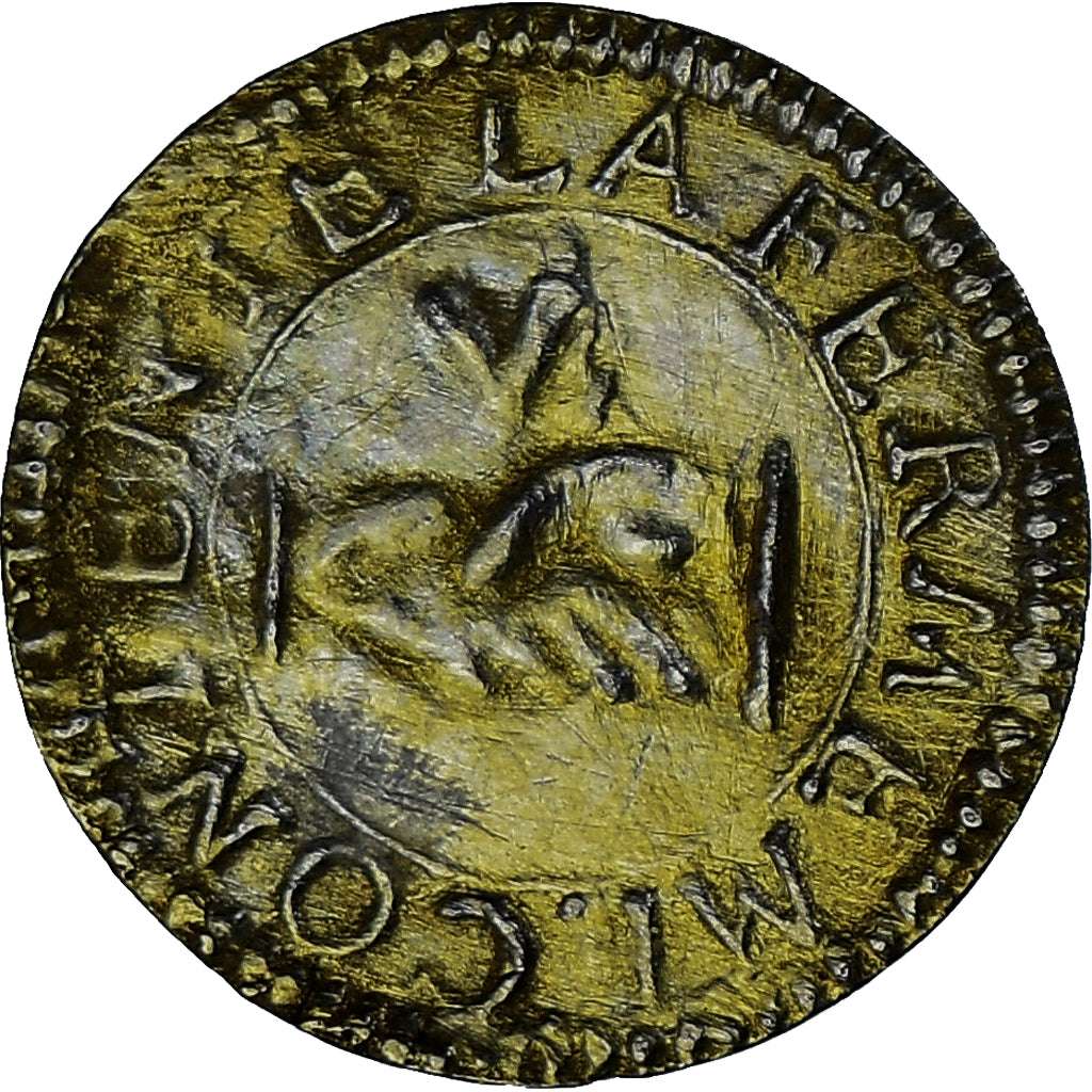 France, Denier à épouser, Collection Térisse, VF(30-35), Vermeil, Terisse:D79