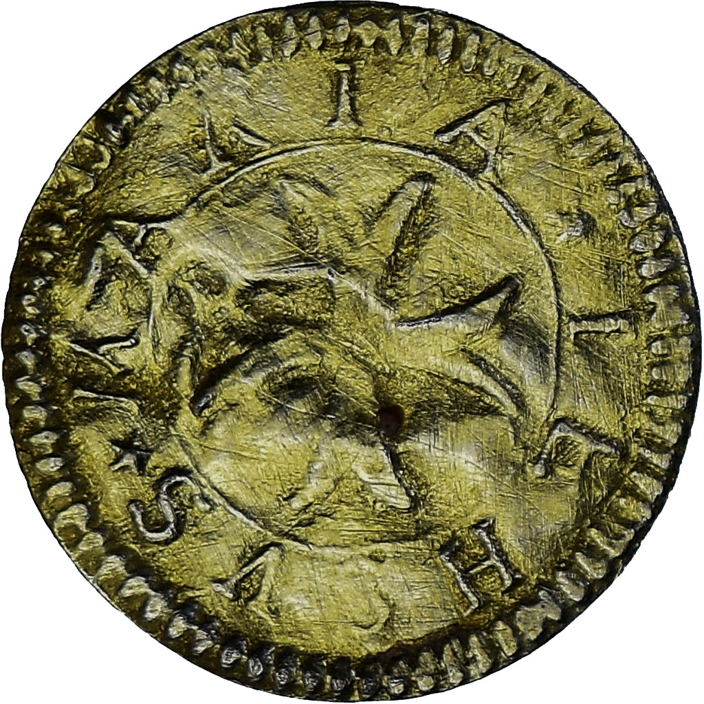 Francia, Denier à épouser, Collection Térisse, BC+, Oro vermeil, Terisse:D79