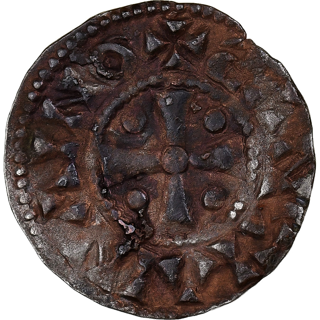 Lordship of Saint-Aignan, Anonymous, Denier bléso-chartrain, XIth century