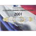 Coin, France, Coffret 1 c. à 20 frs., 2001, Monnaie de Paris, BU, MS(65-70)