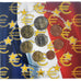 France, Coffret 1c. à 2€, 2004, Monnaie de Paris, BU, MS(65-70)
