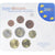 Germania, Coffret 1c. à 2€, 2003, Karlsruhe, UNC, FDC, Bi-metallico