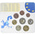 Germania, Coffret 1c. à 2€, 2003, Berlin, UNC, FDC, Bi-metallico