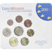 Germania, Coffret 1c. à 2€, 2004, Karlsruhe, UNC, FDC, Bi-metallico