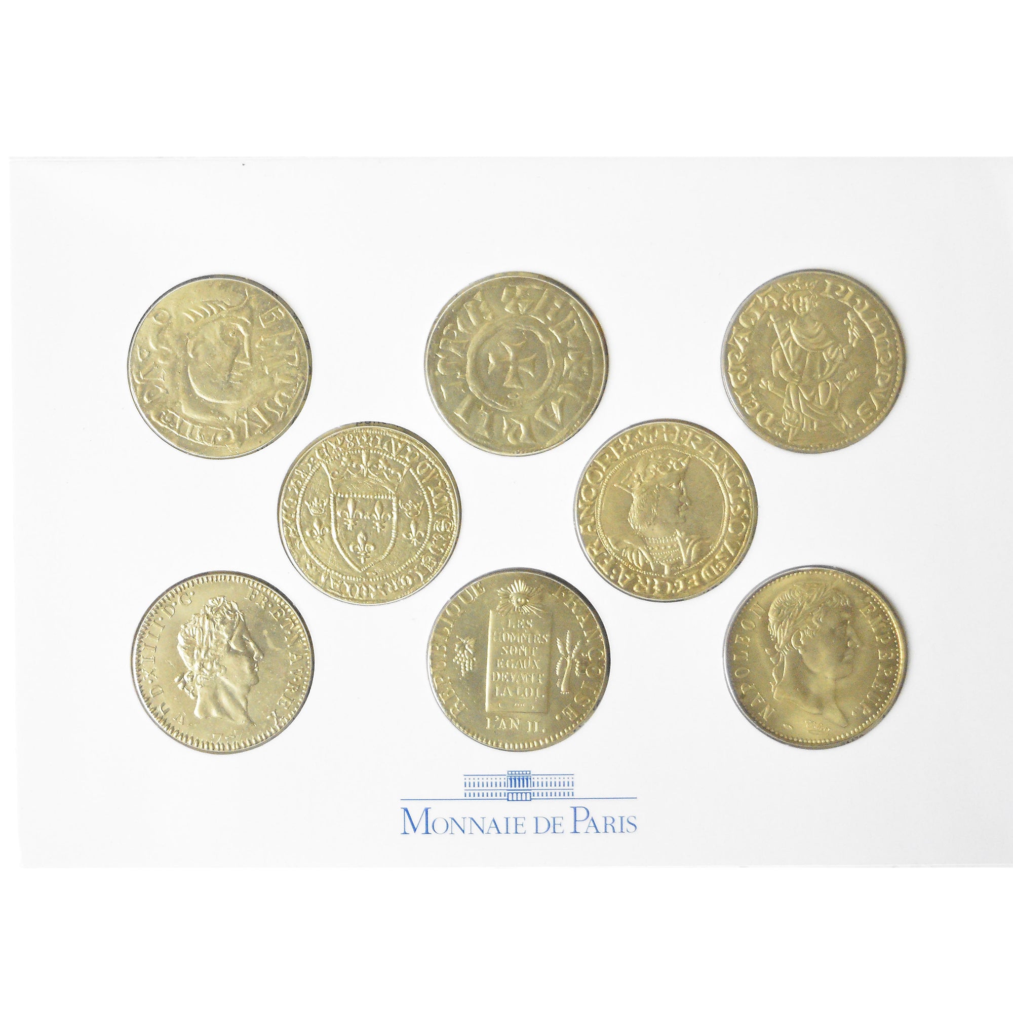 Francia, Coffret, une histoire de monnaies françaises, FDC, Ottone