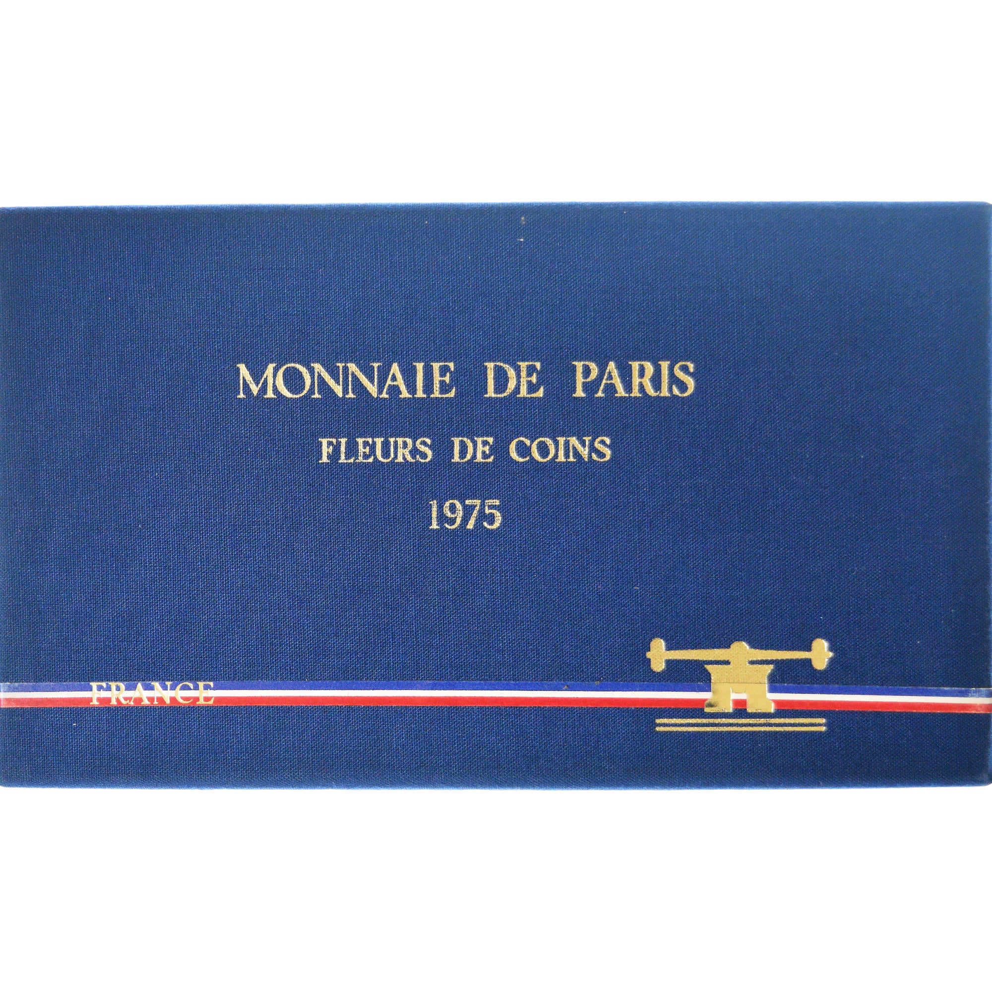 Monnaie, France, Coffret 1 c. à 50 frs., 1975, Monnaie de Paris, FDC, FDC