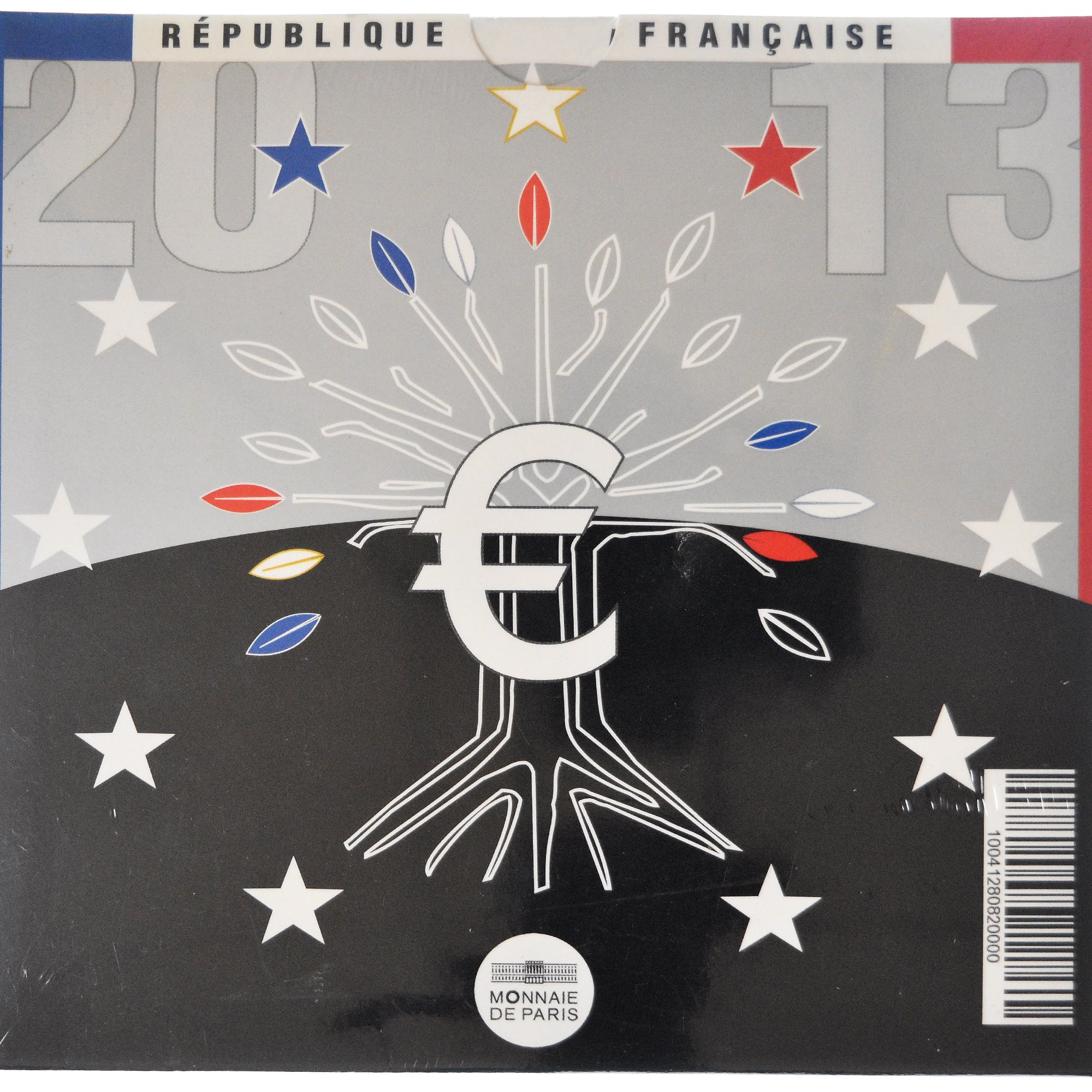 France, Coffret 1c. à 2€, 2013, Monnaie de Paris, BU, MS(65-70)