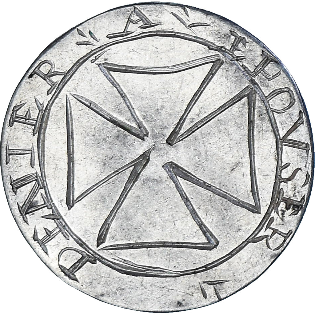 Francia, Denier à épouser, Collection Térisse, MBC, Plata, Terisse:-