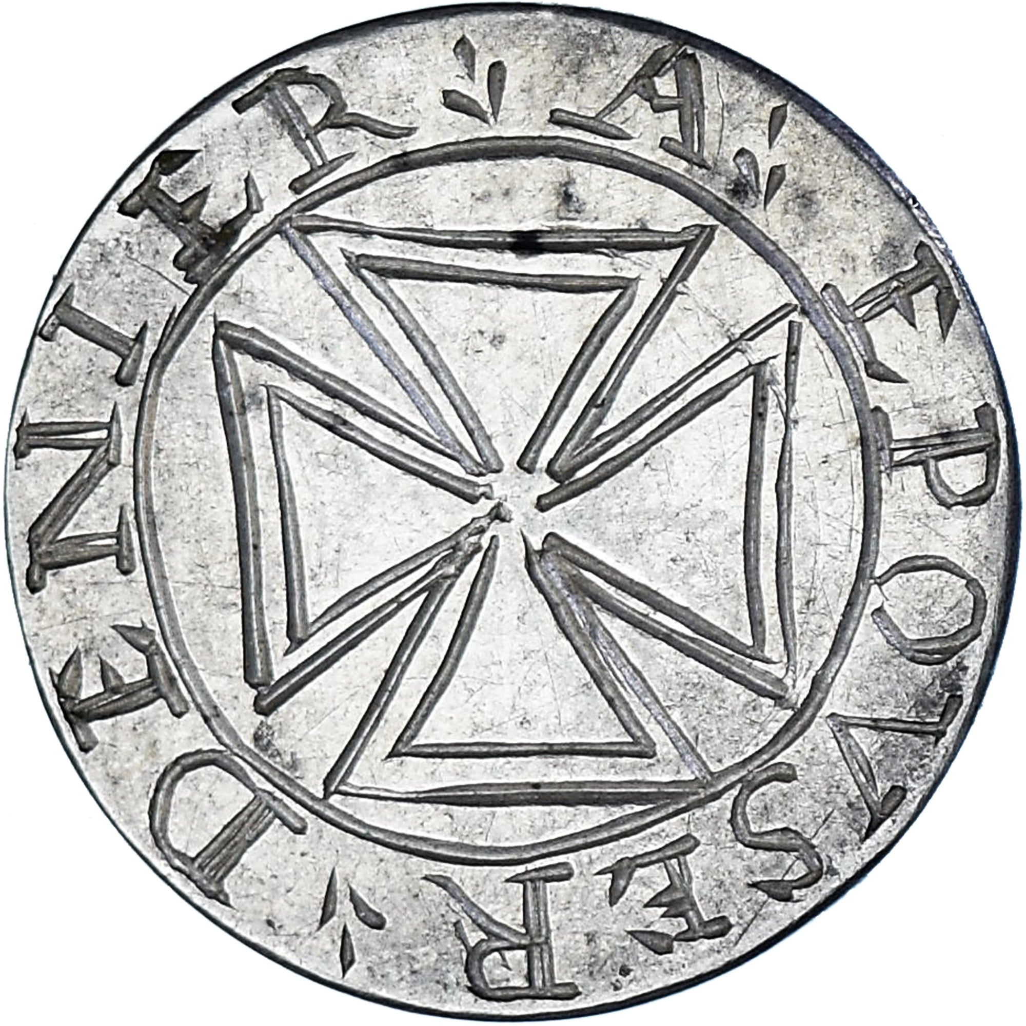 Francia, Denier à épouser, Collection Térisse, MBC, Plata, Terisse:-