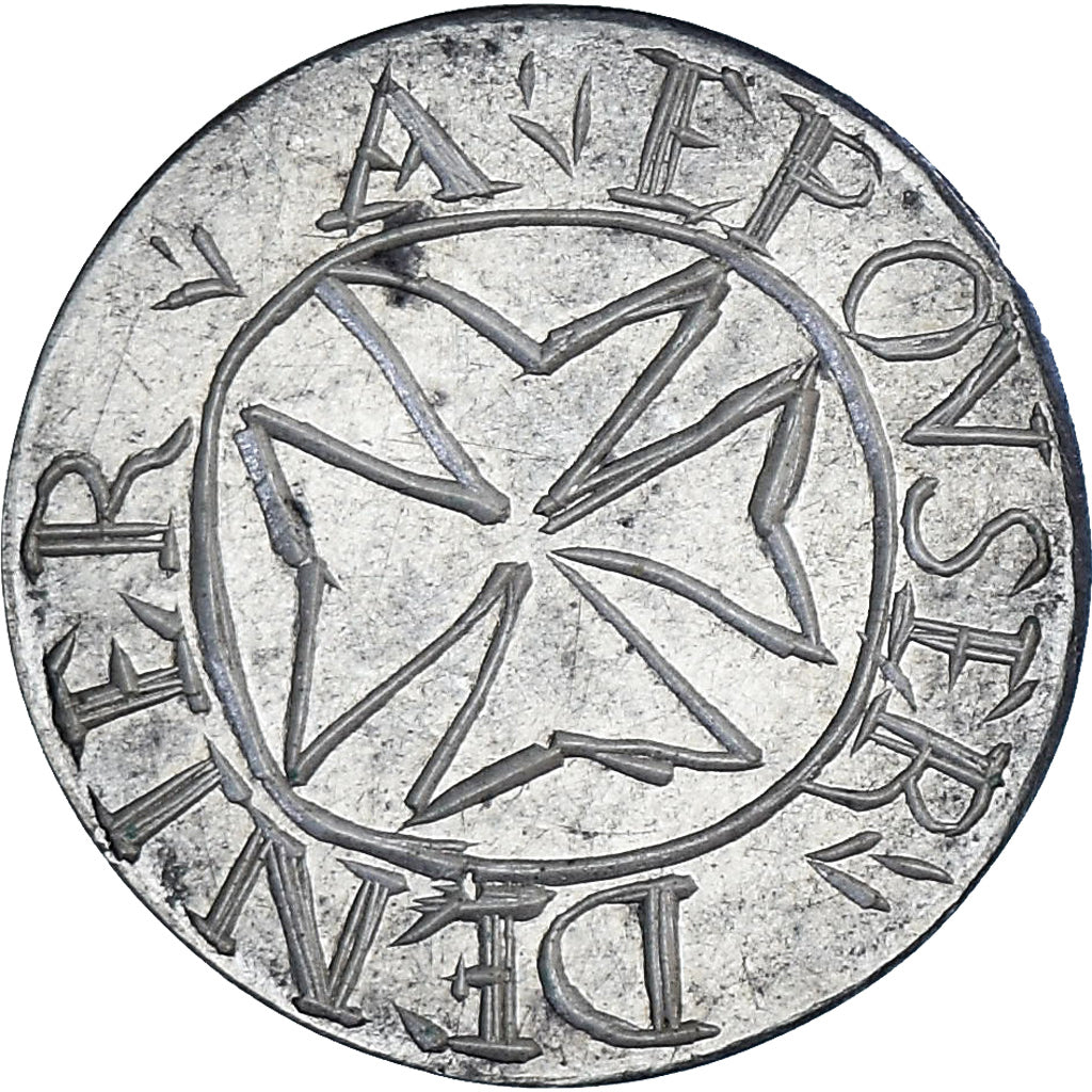 Francia, Denier à épouser, Collection Térisse, MBC, Plata, Terisse:-