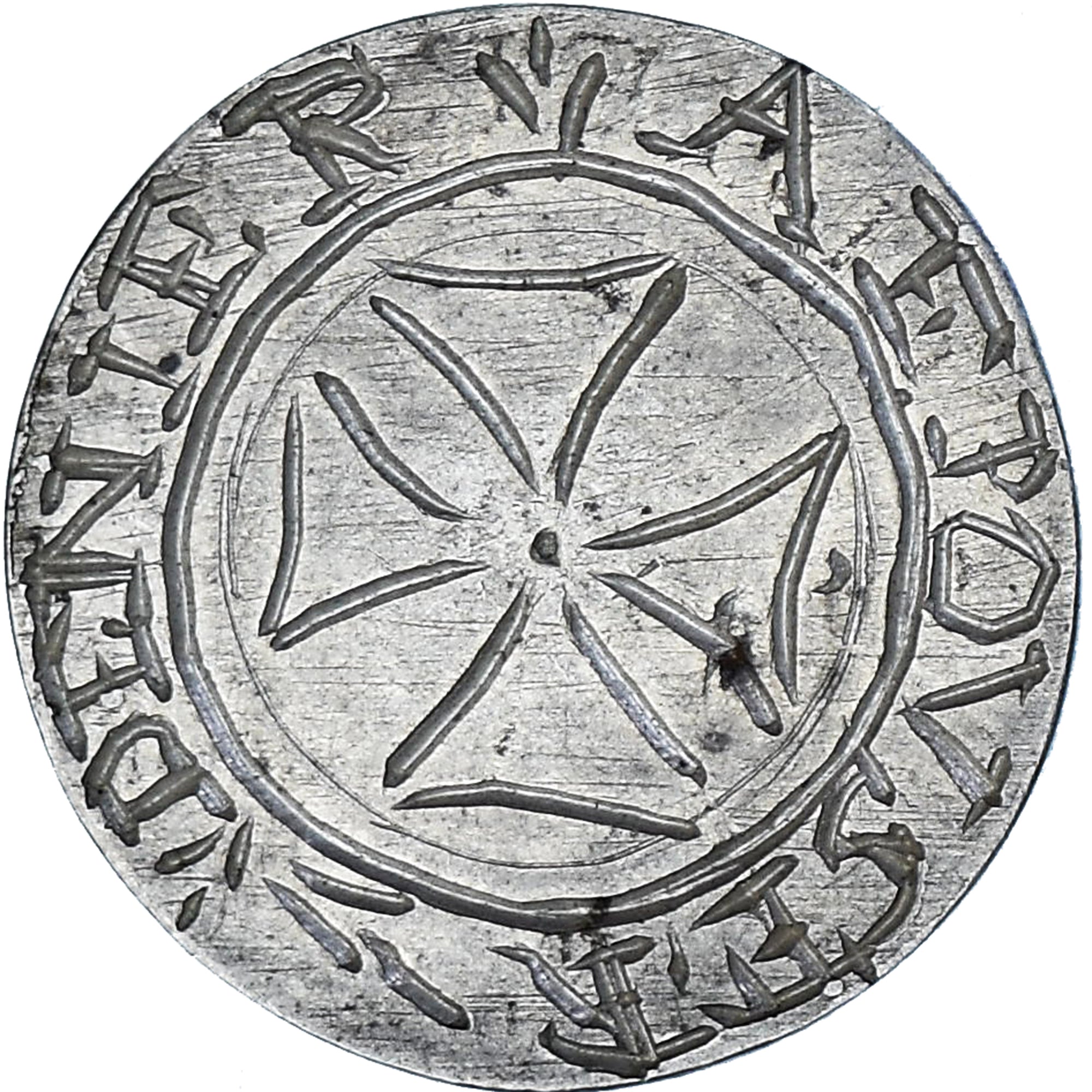 Francia, Denier à épouser, Collection Térisse, MBC, Plata, Terisse:-