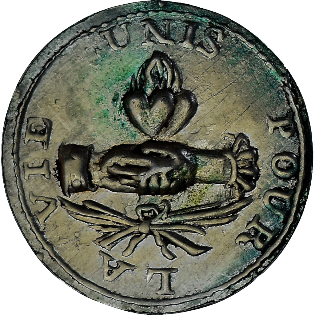 Francia, Denier à épouser, Collection Térisse, MBC+, Plata, Terisse:D133