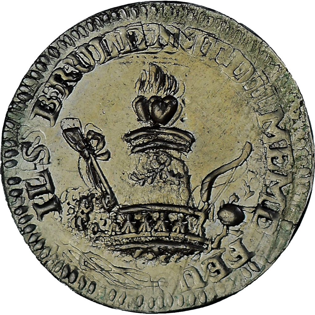 Frankrijk, Denier à épouser, Collection Térisse, ZF+, Zilver, Terisse:D133