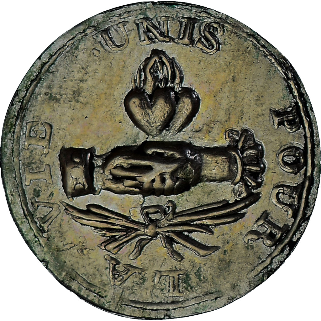 Francia, Denier à épouser, Collection Térisse, MBC+, Plata, Terisse:D133