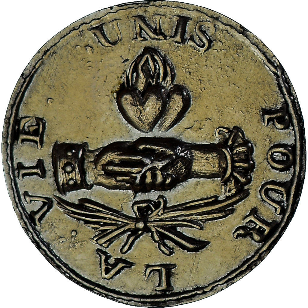 Francia, Denier à épouser, Collection Térisse, MBC+, Plata, Terisse:D133