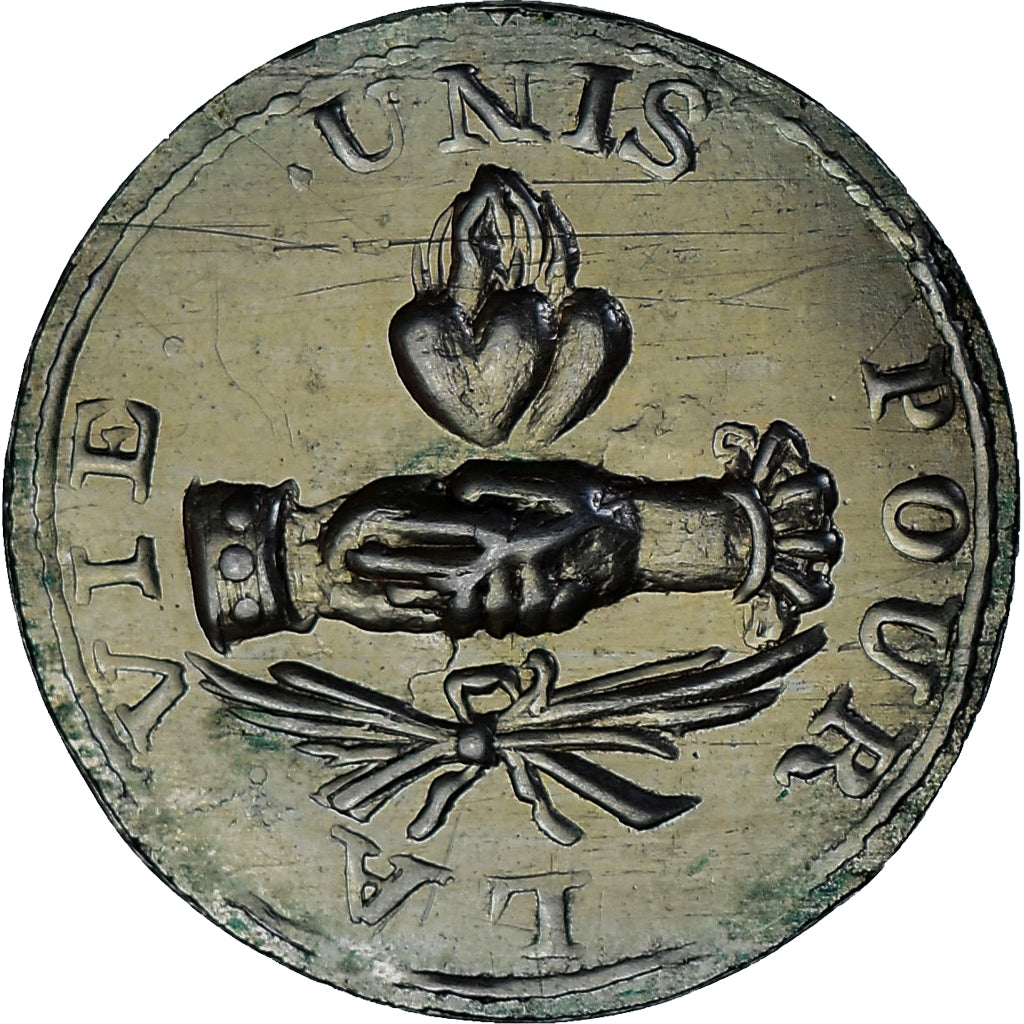 Francia, Denier à épouser, Collection Térisse, MBC+, Plata, Terisse:D133