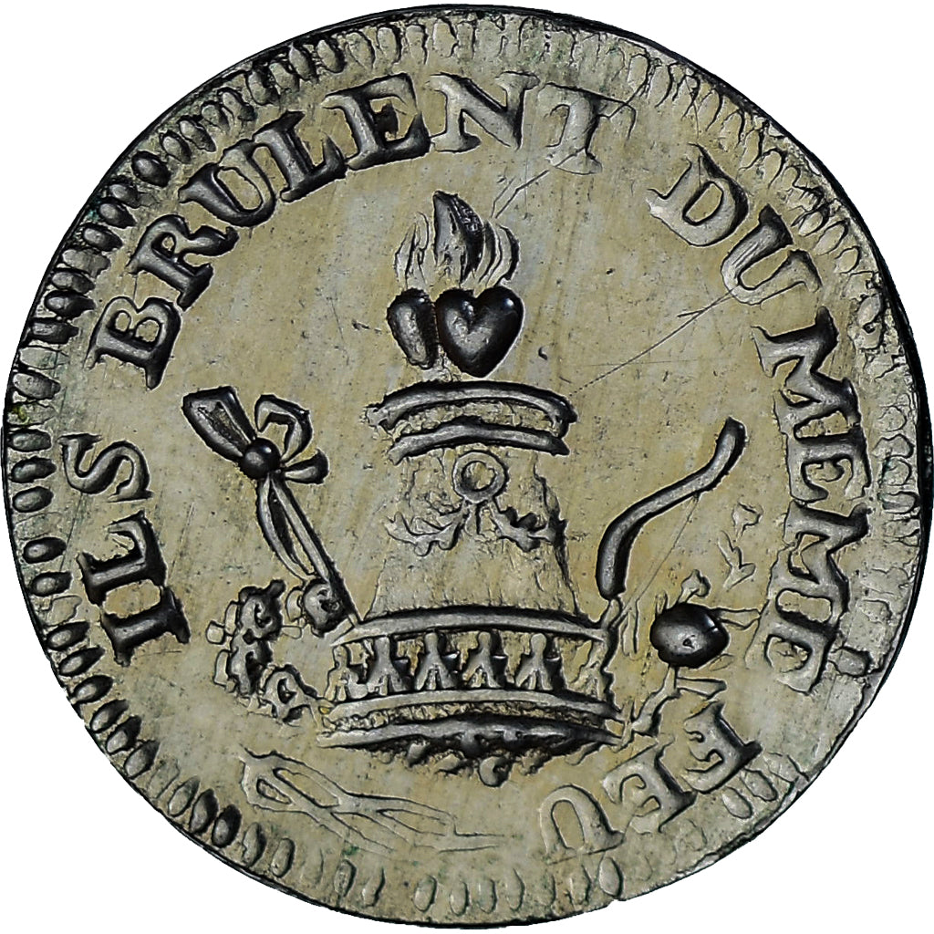 Francia, Denier à épouser, Collection Térisse, MBC+, Plata, Terisse:D133