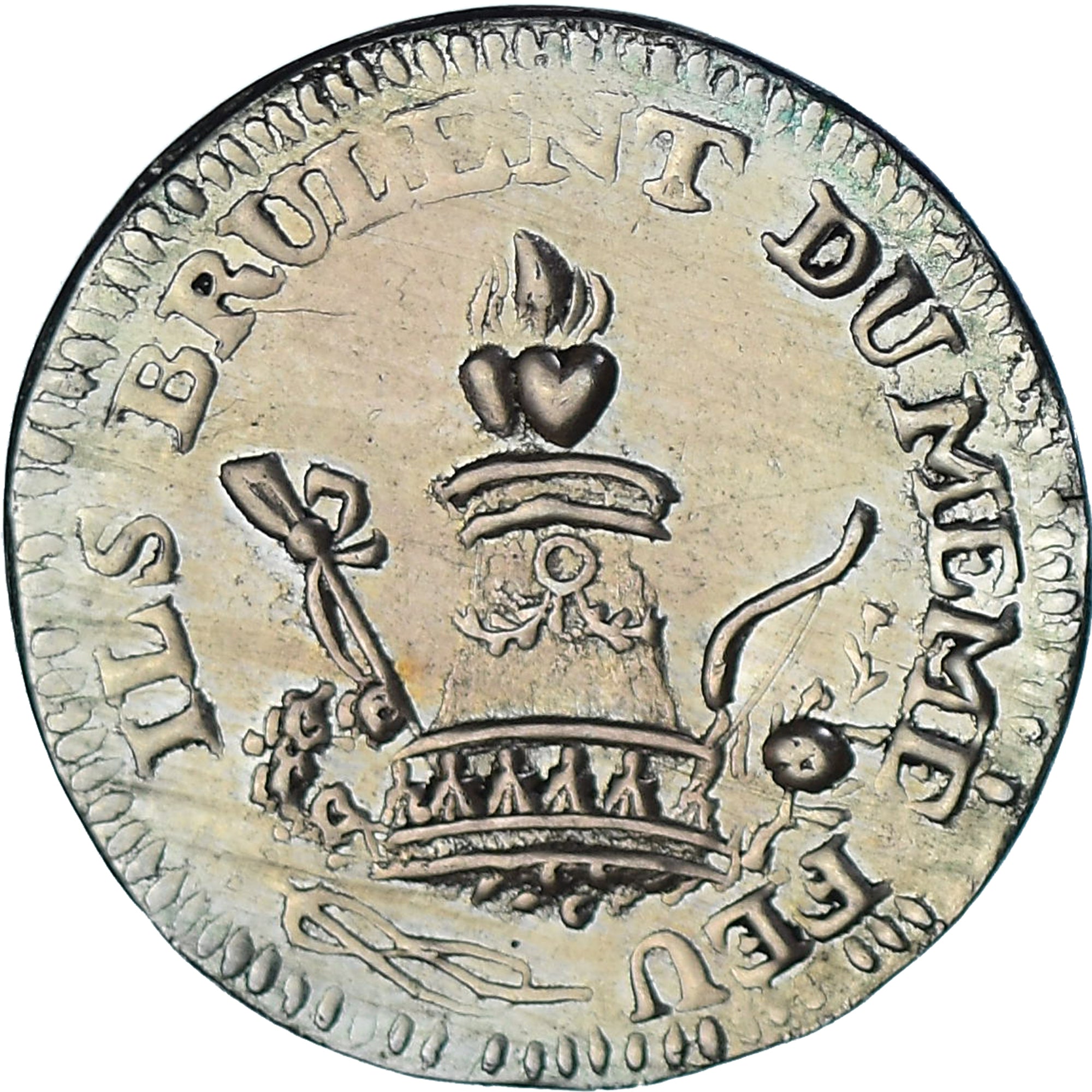 Frankrijk, Denier à épouser, Collection Térisse, ZF+, Zilver, Terisse:D133