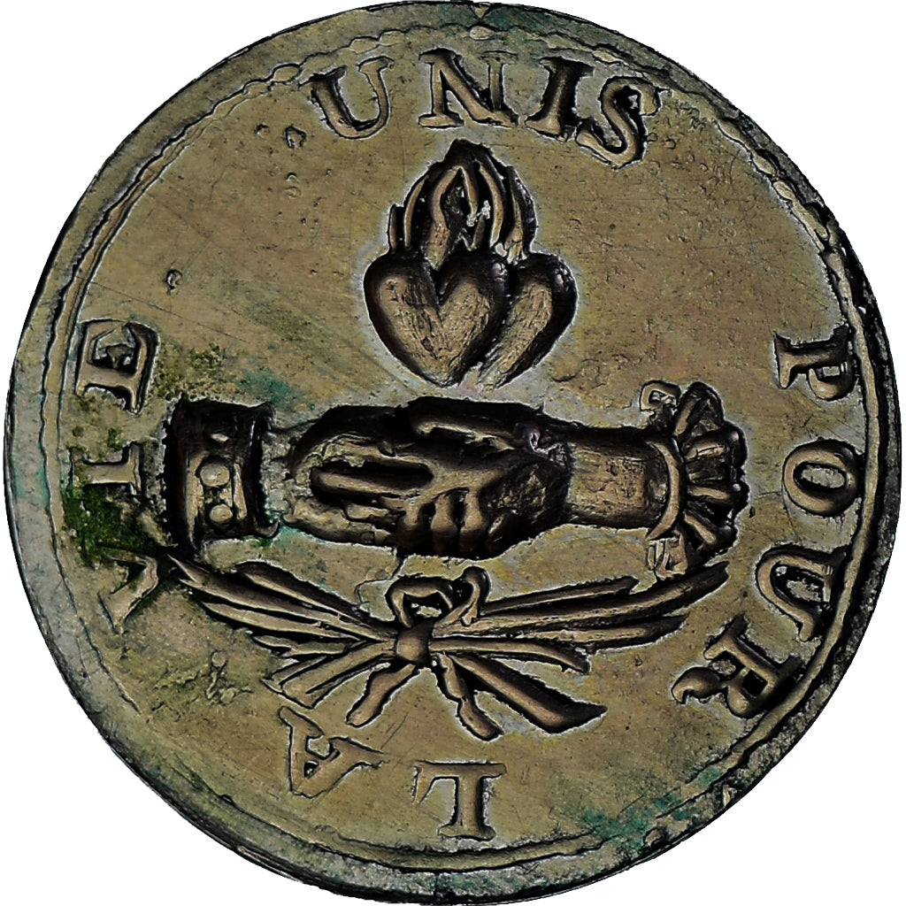 Francia, Denier à épouser, Collection Térisse, MBC+, Plata, Terisse:D133