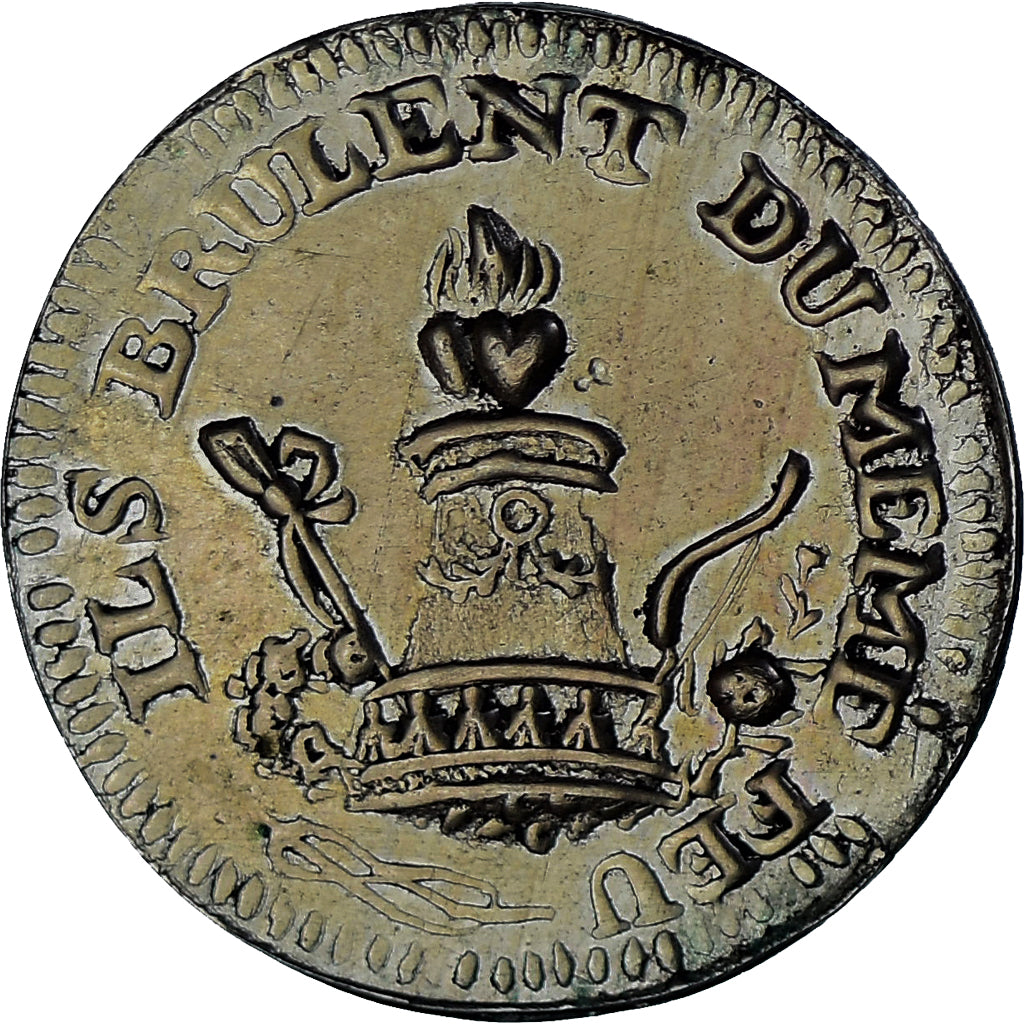 Francia, Denier à épouser, Collection Térisse, MBC+, Plata, Terisse:D133