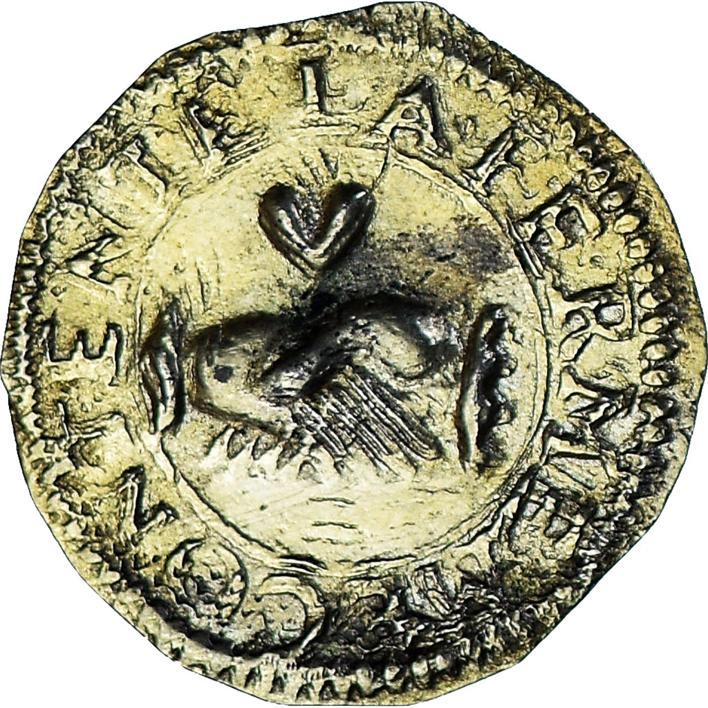 Frankrijk, Denier à épouser, Collection Térisse, FR+, Vermeil, Terisse:D80