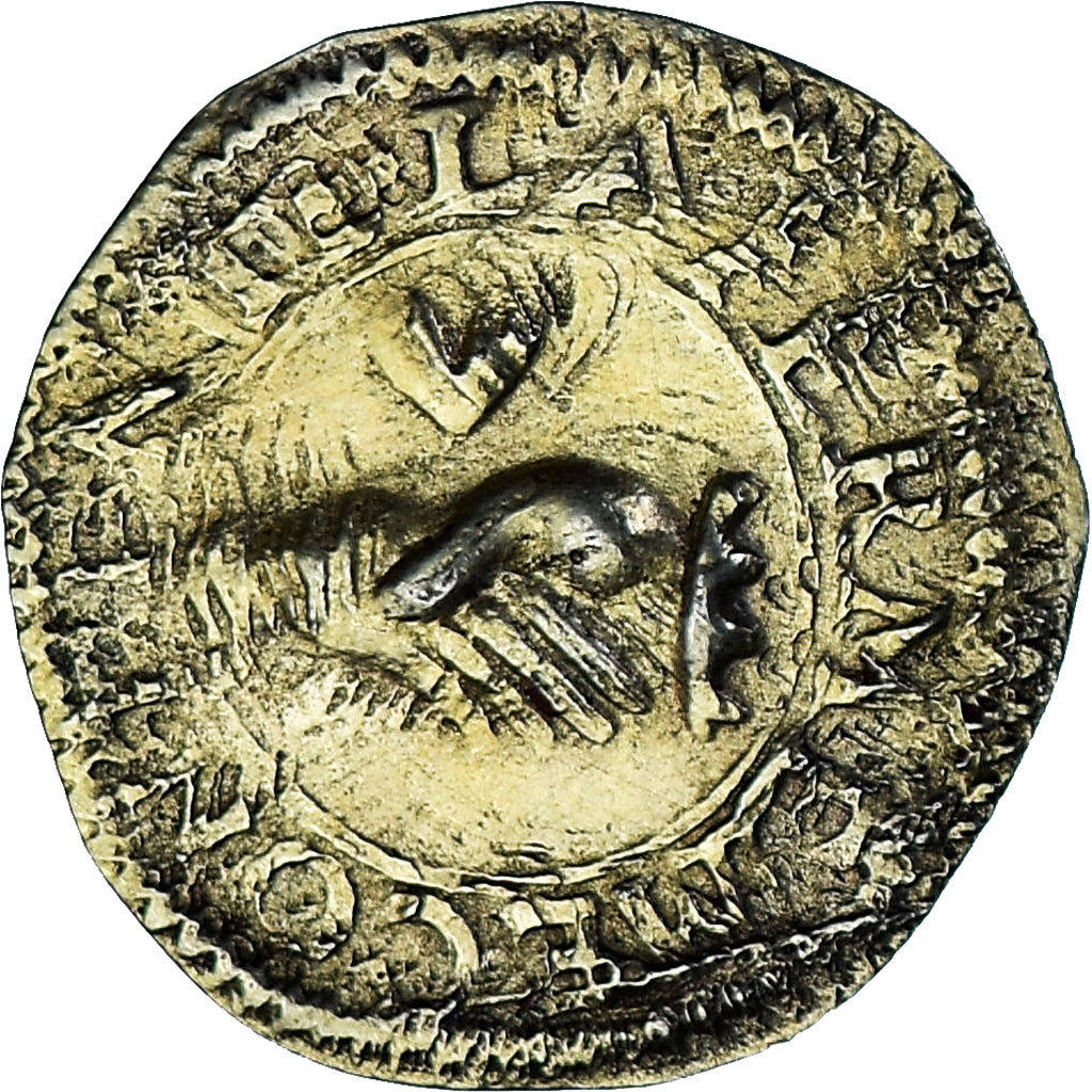 Frankrijk, Denier à épouser, Collection Térisse, FR+, Vermeil, Terisse:D80