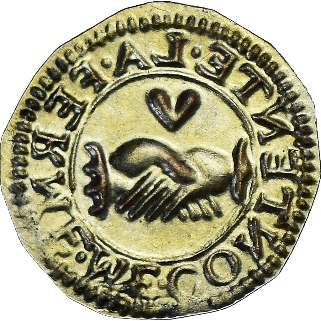 Francia, Denier à épouser, Collection Térisse, EBC, Oro vermeil, Terisse:D80