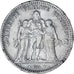 France, Hercule, 5 Francs, 1873, Bordeaux, EF(40-45), Silver, KM:820