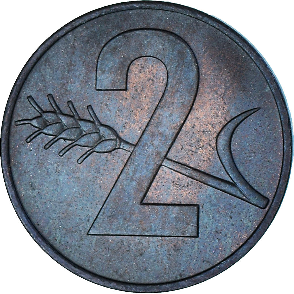 Münze, Schweiz, 2 Rappen, 1969, Bern, SS+, Bronze, KM:47