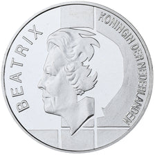 Coin, Netherlands, Beatrix, 10 Gulden, 1994, Utrecht, BE, MS(65-70), Silver