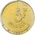 Moneda, Bélgica, Baudouin I, 5 Francs, 1991, Brussels, série FDC, FDC, Brass
