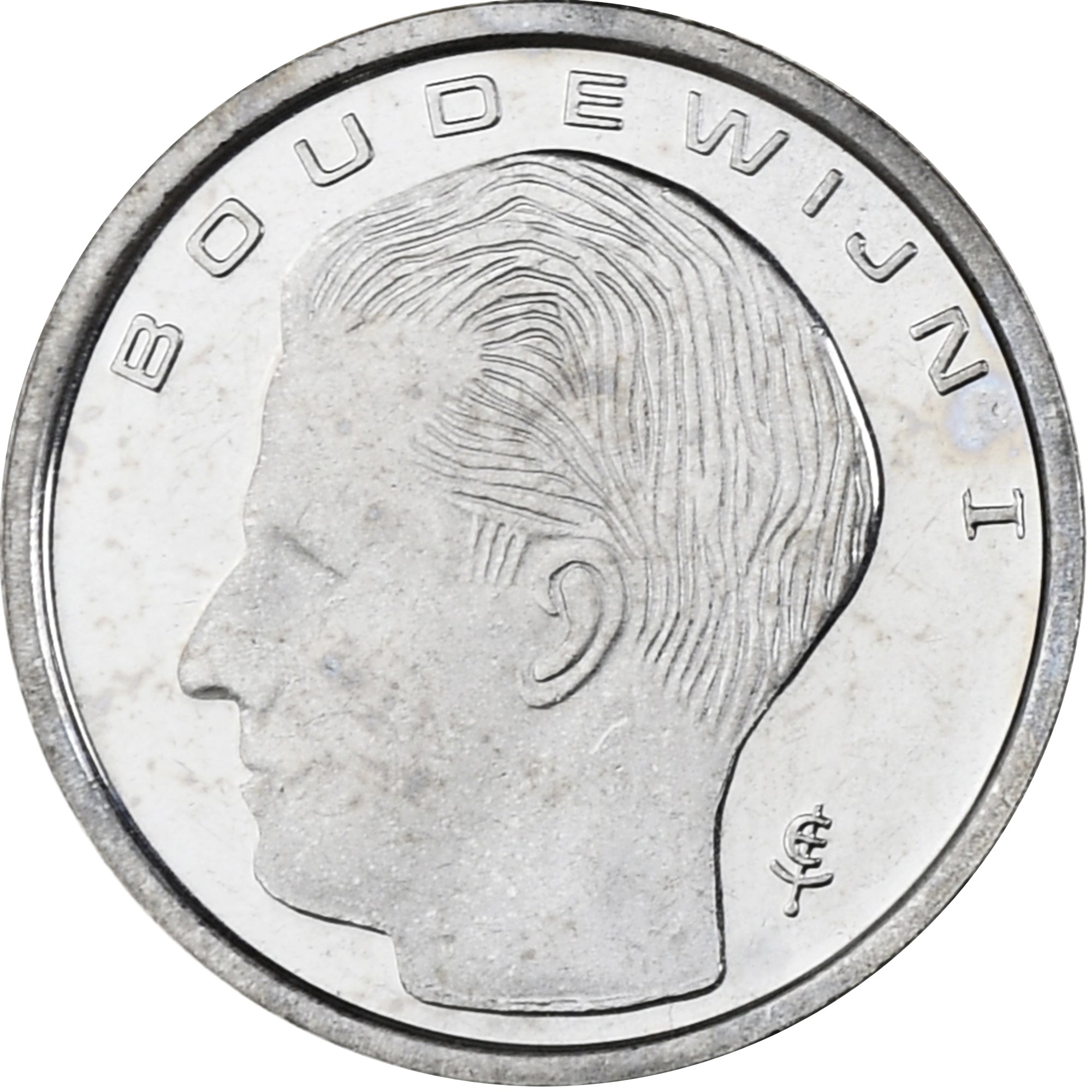 Münze, Belgien, Baudouin I, Frank, 1991, Brussels, série FDC, STGL, Nickel