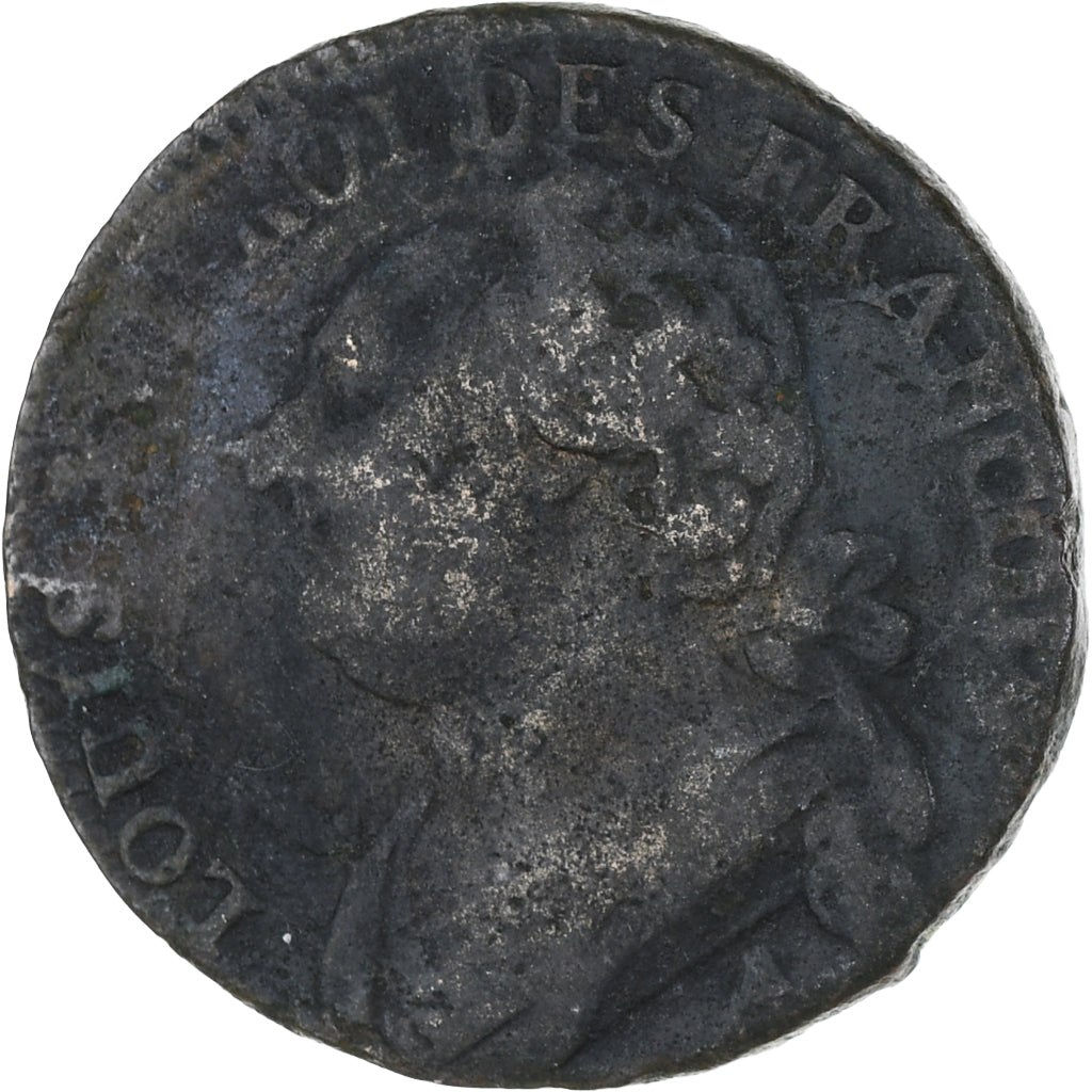 Münze, Frankreich, Louis XVI, 12 deniers françois, 1791·3, Paris, SGE+