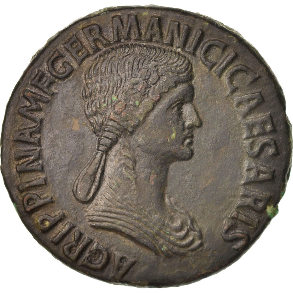 Agrippina the Elder, Sesterzio, 50-54, Rome, Bronzo, SPL-, RIC:102