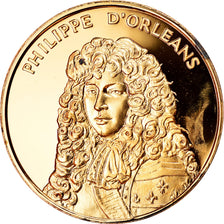 Francia, medalla, Philippe d'Orléans, La France du Roi Soleil, SC, Oro vermeil