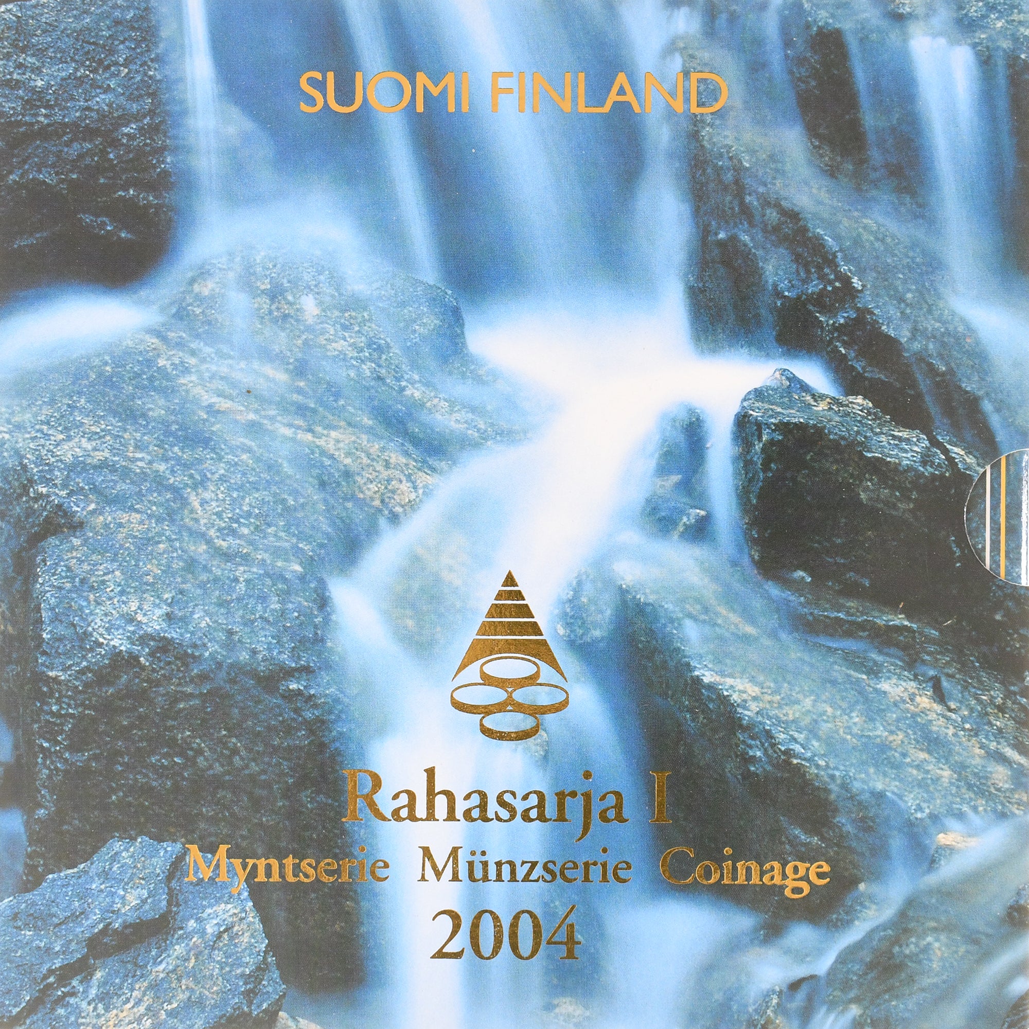 Finnland, Coffret 1c. à 2€ + jeton, Enlarging the EU, 2004, Mint of Finland