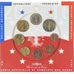 França, Coffret 1c. à 2€, 2010, Monnaie de Paris, BU, MS(65-70), N/D