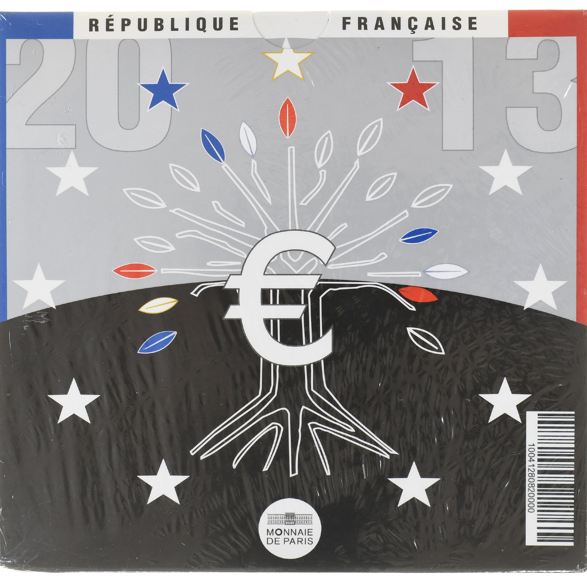 France, Coffret 1c. à 2€, 2013, Monnaie de Paris, BU, MS(65-70)