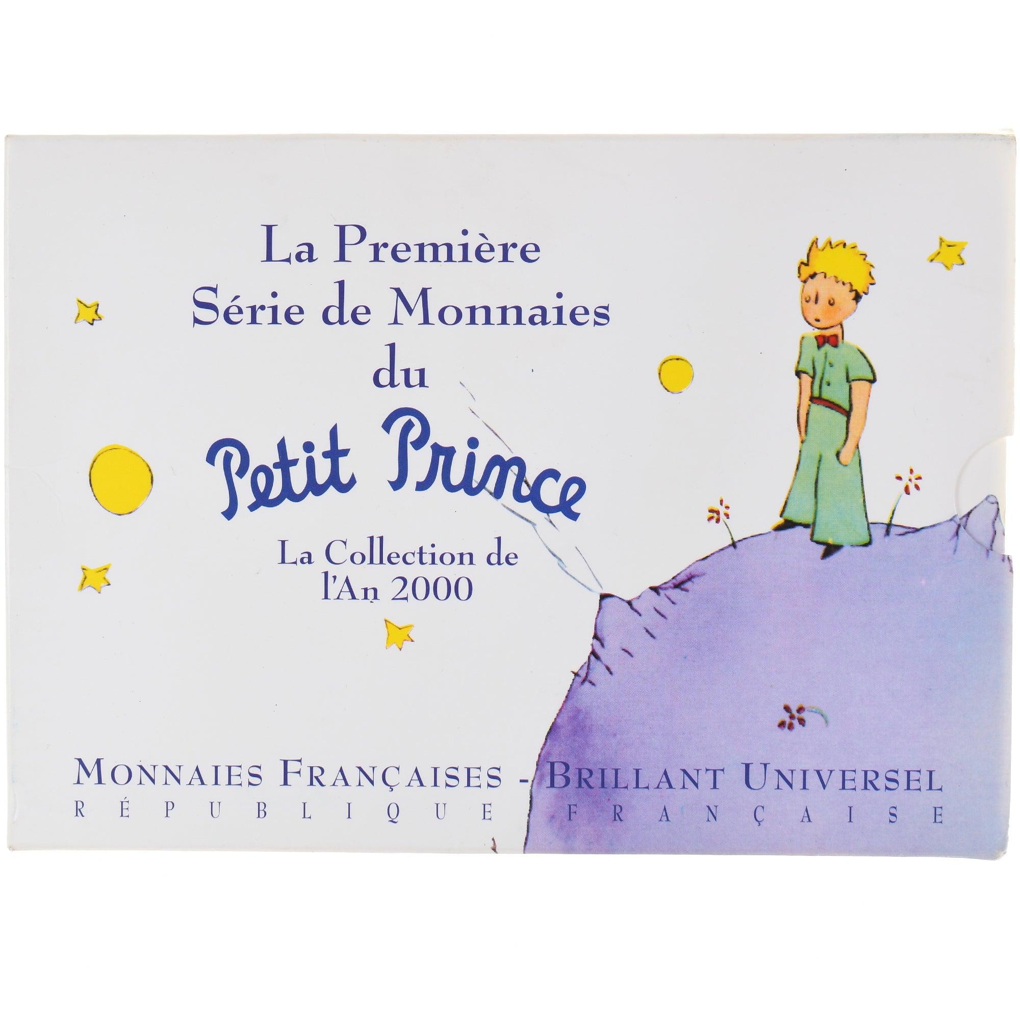 Coin, France, Petit Prince, Coffret 5 c. à 20 frs., 2000, Monnaie de Paris, BU