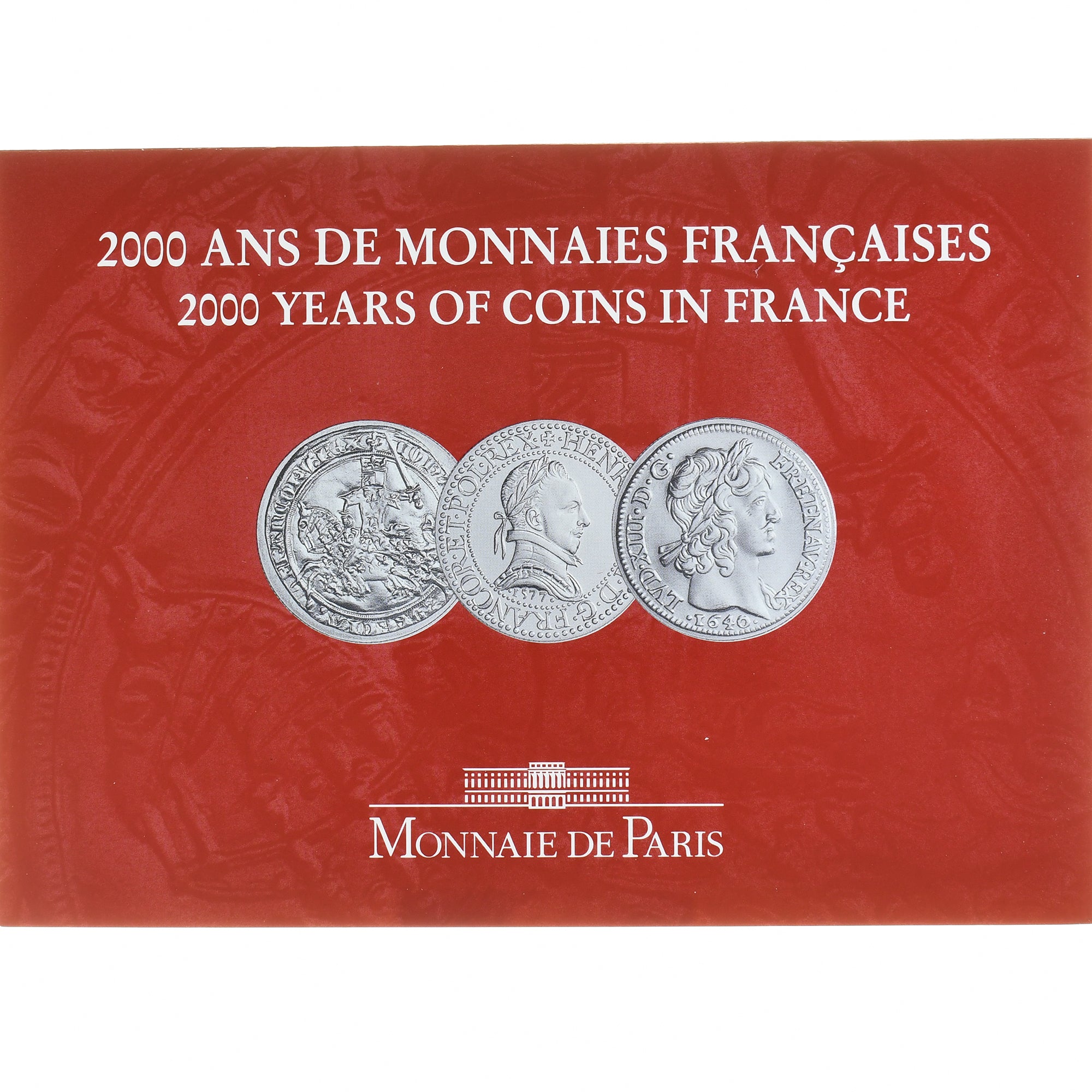 Francia, Coffret 3x 5 Francs, 2000 Ans de Monnaies Françaises (2/3), 2000