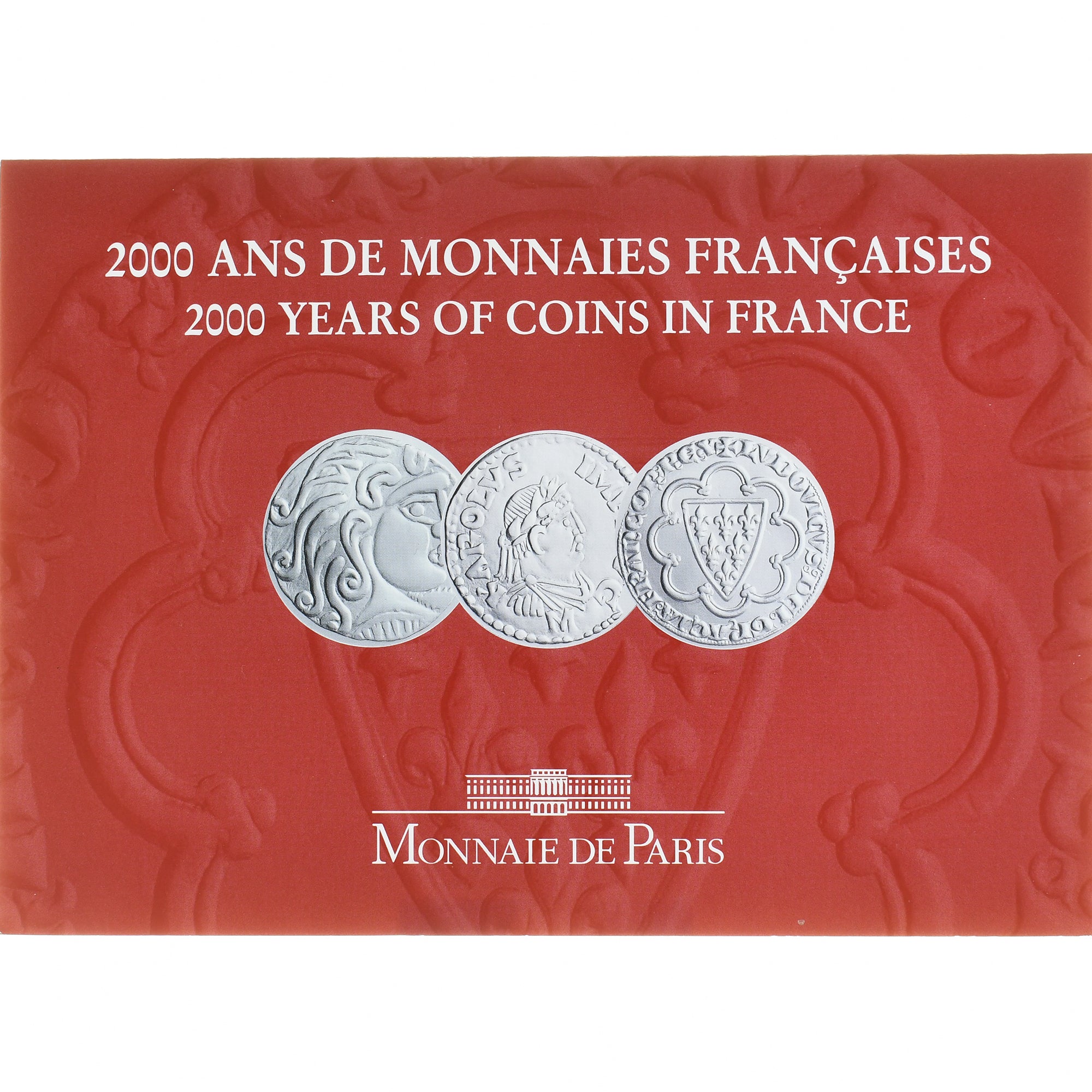 France, Coffret 3x 5 Francs, 2000 Ans de Monnaies Françaises (1/3), 2000